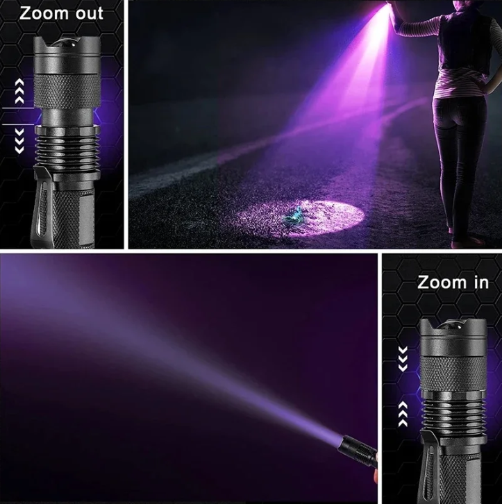 UV LED Flashlight – Ultraviolet Light for Stain and Pet Urine Detection
