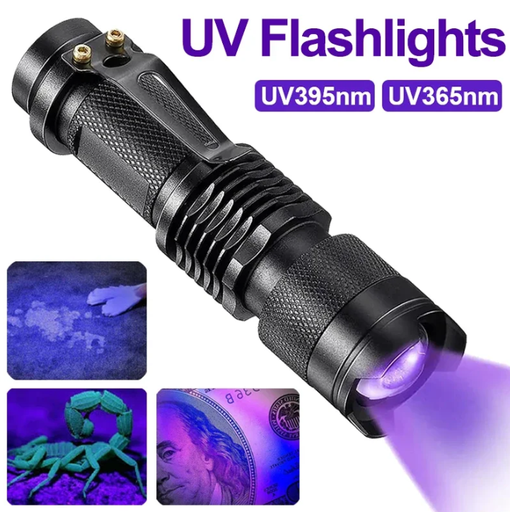UV LED Flashlight – Ultraviolet Light for Stain and Pet Urine Detection