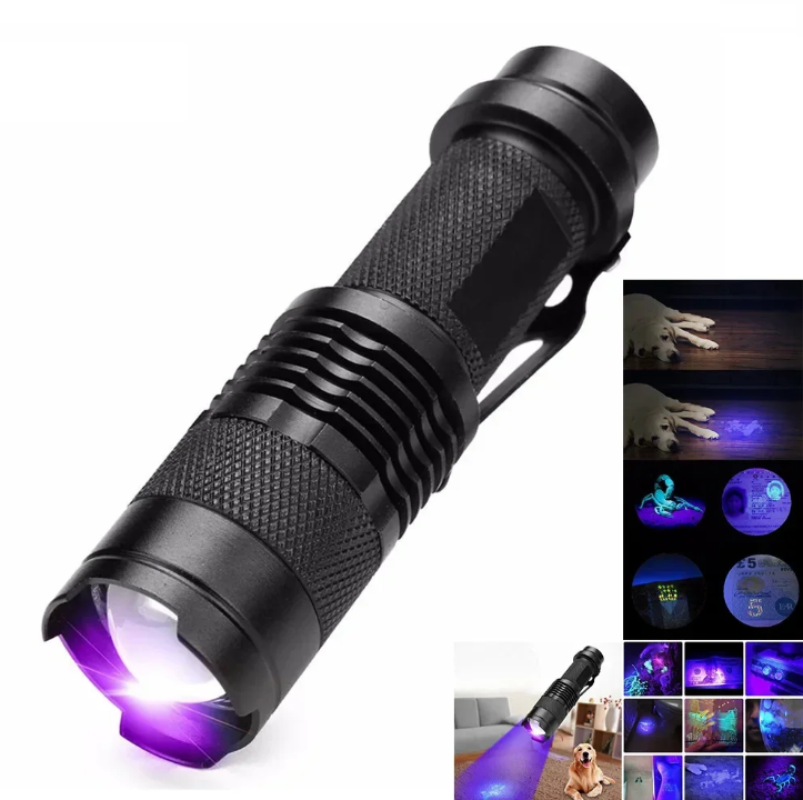 UV LED Flashlight – Ultraviolet Light for Stain and Pet Urine Detection