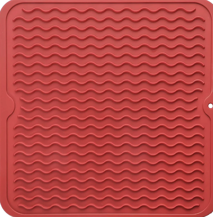 Heat-Resistant Silicone Drip Mat for the Kitchen