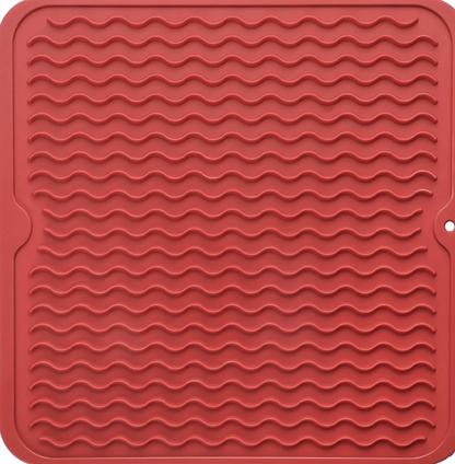 Heat-Resistant Silicone Drip Mat for the Kitchen