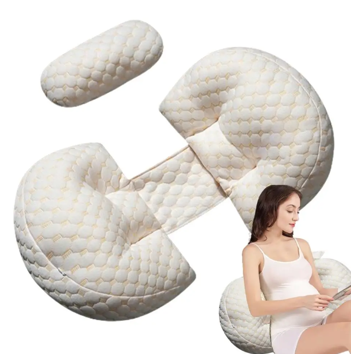 Ergonomic Pregnancy Support Pillow for All-Around Comfort
