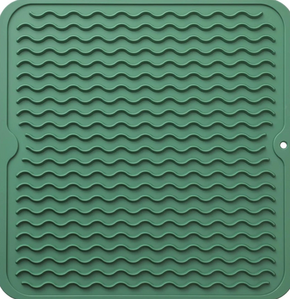 Heat-Resistant Silicone Drip Mat for the Kitchen