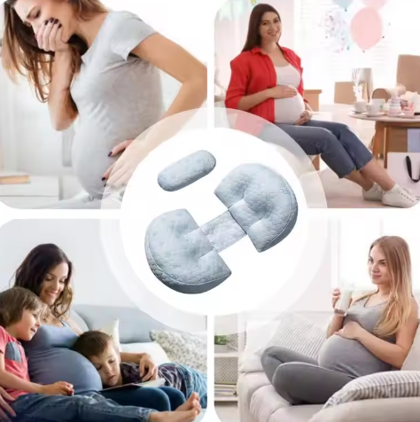 Ergonomic Pregnancy Support Pillow for All-Around Comfort