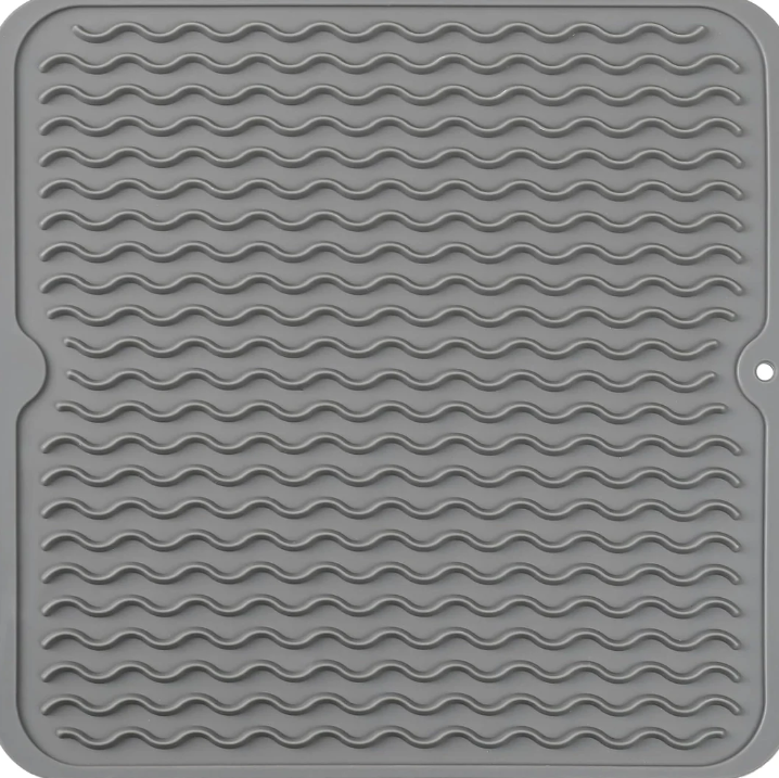 Heat-Resistant Silicone Drip Mat for the Kitchen