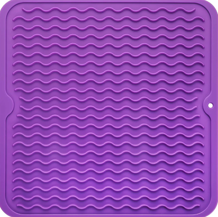 Heat-Resistant Silicone Drip Mat for the Kitchen