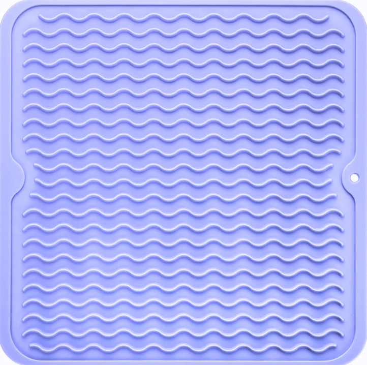 Heat-Resistant Silicone Drip Mat for the Kitchen