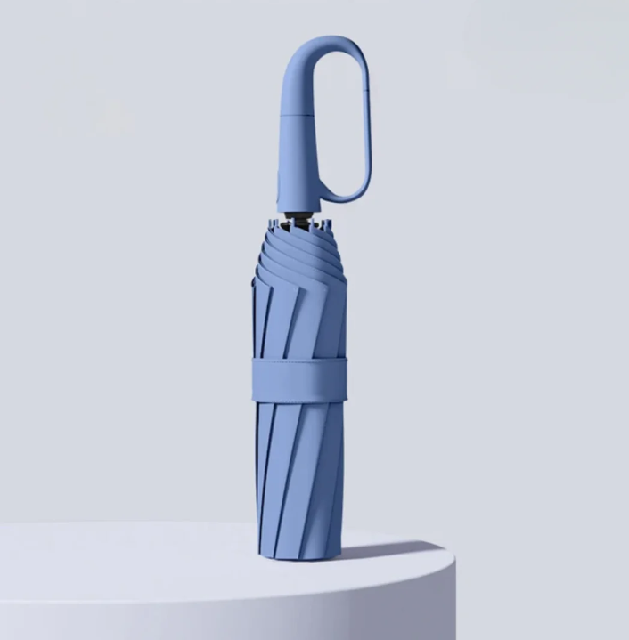Sturdy Umbrella with Reflective Edge – Wind and Rain Resistant