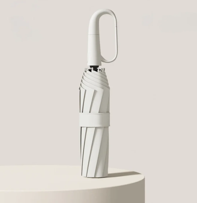 Sturdy Umbrella with Reflective Edge – Wind and Rain Resistant
