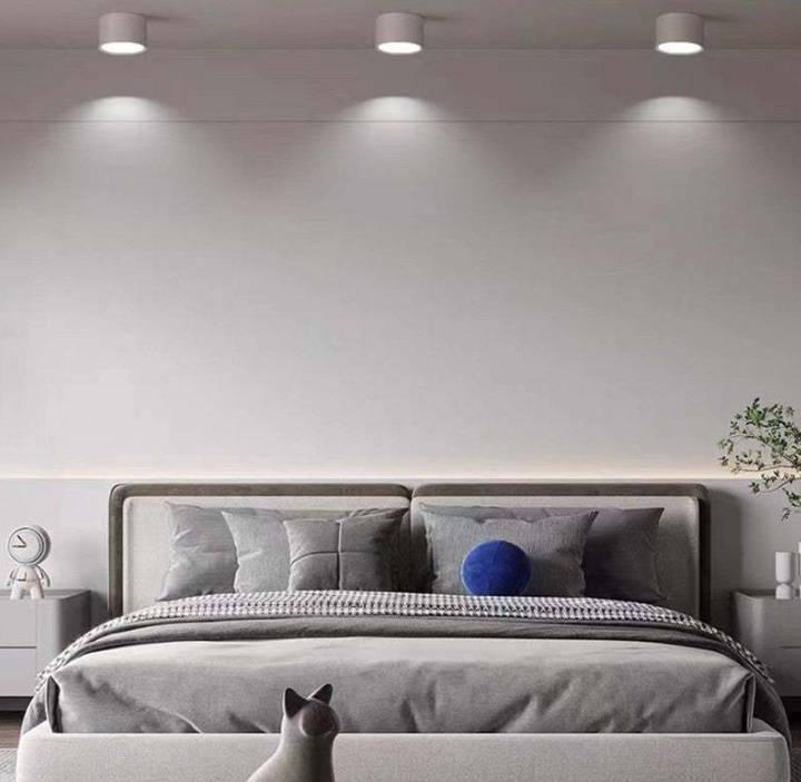 Timeless LED Ceiling Light in Morandi Design