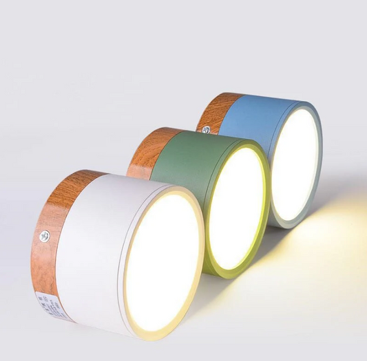 Timeless LED Ceiling Light in Morandi Design
