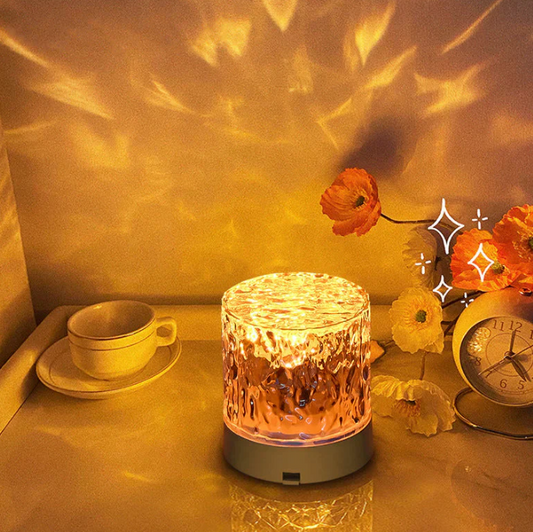 Color-Changing LED Table Lamp with Remote Control