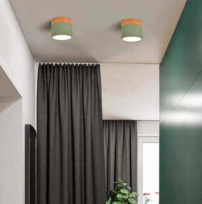 Timeless LED Ceiling Light in Morandi Design