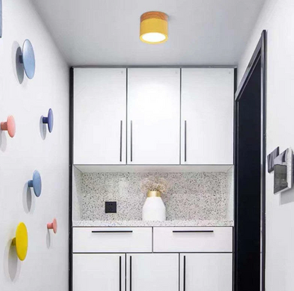 Timeless LED Ceiling Light in Morandi Design