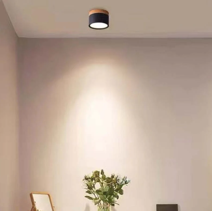 Timeless LED Ceiling Light in Morandi Design