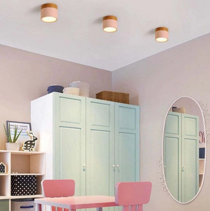 Timeless LED Ceiling Light in Morandi Design