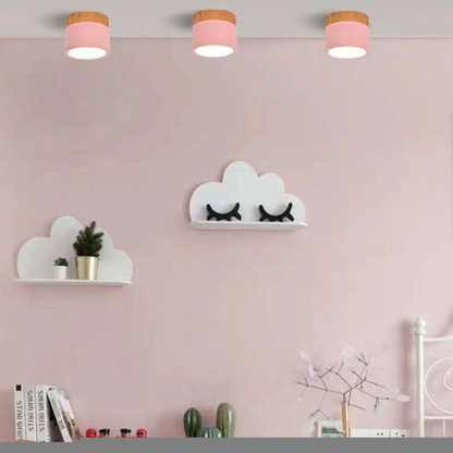 Timeless LED Ceiling Light in Morandi Design