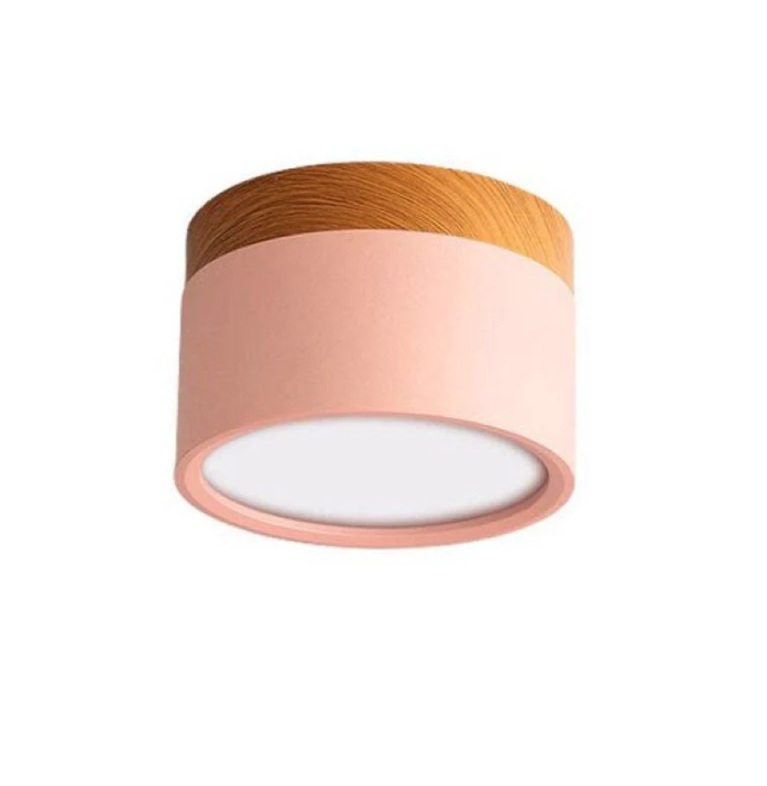 Timeless LED Ceiling Light in Morandi Design