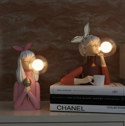 Creative Lamp with Bubble Gum Design