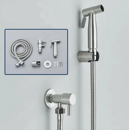 Luxury Bidet Hand Sprayer – Stainless Steel Hygienic Shower for Toilet & Bathroom