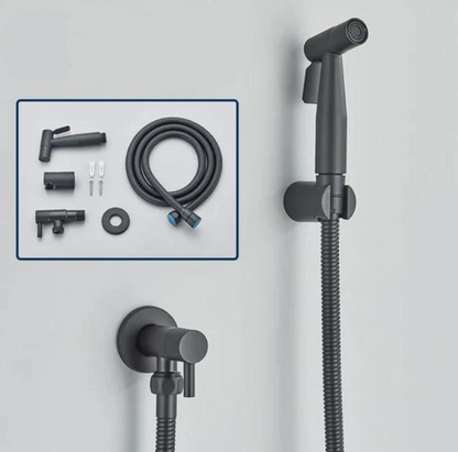 Luxury Bidet Hand Sprayer – Stainless Steel Hygienic Shower for Toilet & Bathroom