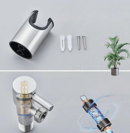 Luxury Bidet Hand Sprayer – Stainless Steel Hygienic Shower for Toilet & Bathroom