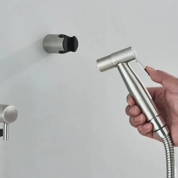 Luxury Bidet Hand Sprayer – Stainless Steel Hygienic Shower for Toilet & Bathroom