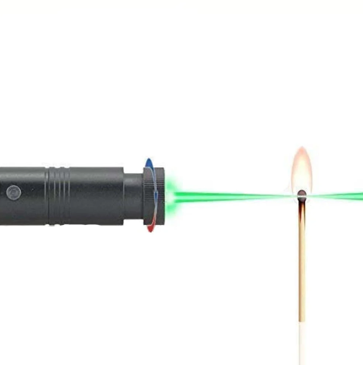 High-Power Laser Pointer 303 with Green and Red Beam for Long-Distance Use