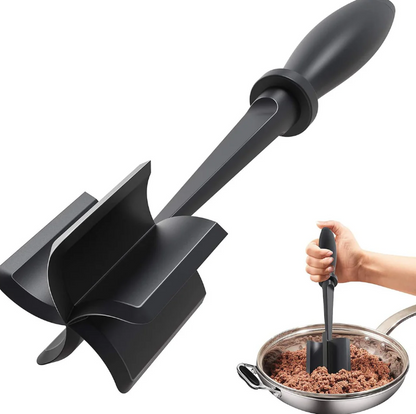 Practical Meat Chopper for Hot Pans