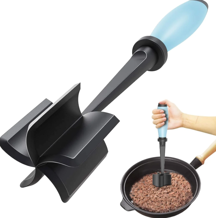 Practical Meat Chopper for Hot Pans