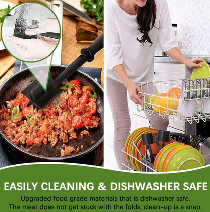 Practical Meat Chopper for Hot Pans