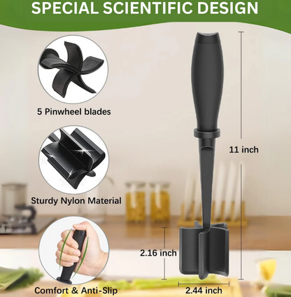Practical Meat Chopper for Hot Pans