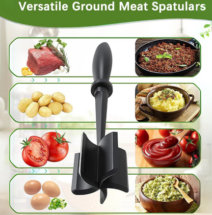 Practical Meat Chopper for Hot Pans
