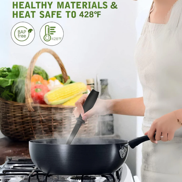 Practical Meat Chopper for Hot Pans