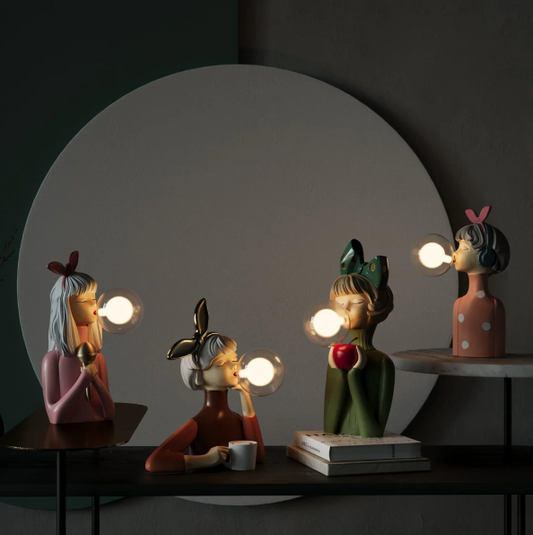 Creative Lamp with Bubble Gum Design