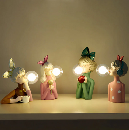 Creative Lamp with Bubble Gum Design