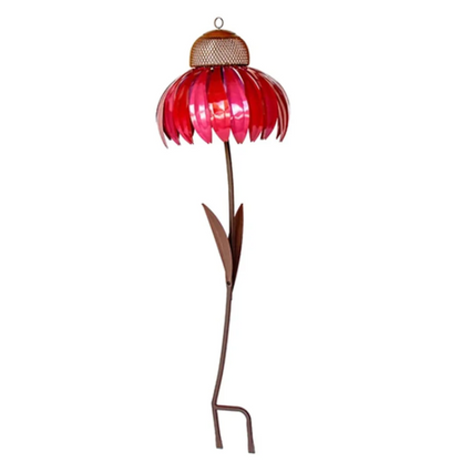Flower-Shaped Bird Feeder for the Garden