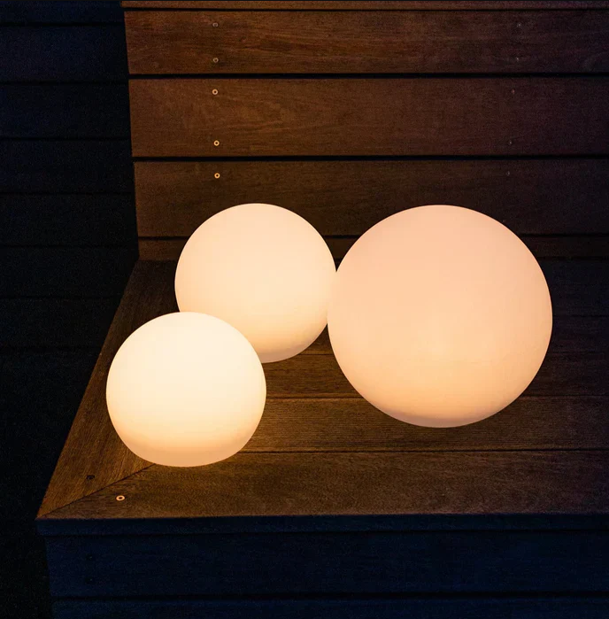 Outdoor Garden Lighting – Round LED Lamp