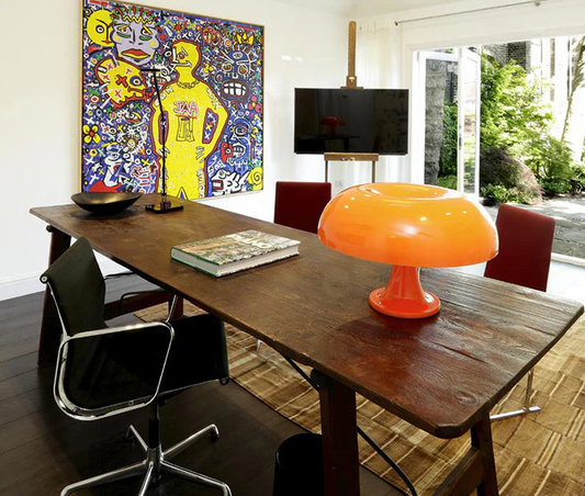 Stylish LED Mushroom Table Lamp in a Modern Design – Perfect for Your Living Room & Bedroom