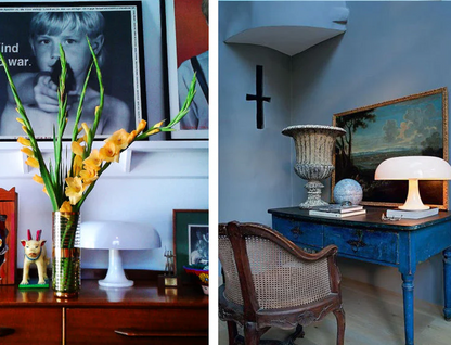 Stylish LED Mushroom Table Lamp in a Modern Design – Perfect for Your Living Room & Bedroom