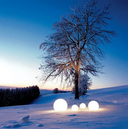 Outdoor Garden Lighting – Round LED Lamp