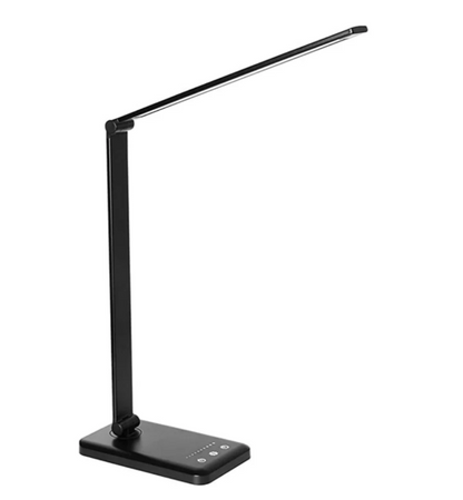 Adjustable LED Desk Lamp with Charging Function and Modern Design