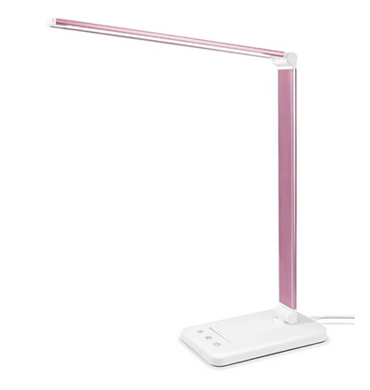 Adjustable LED Desk Lamp with Charging Function and Modern Design