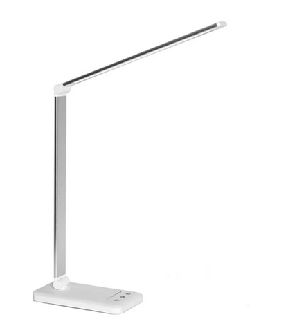 Adjustable LED Desk Lamp with Charging Function and Modern Design