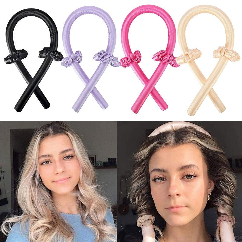 Heat-Free Curling Styling Device for Women – Gentle Curls Without Heat