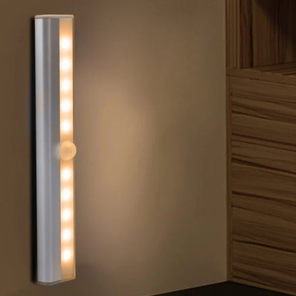 Cordless LED Light Strip with Automatic Motion Sensor