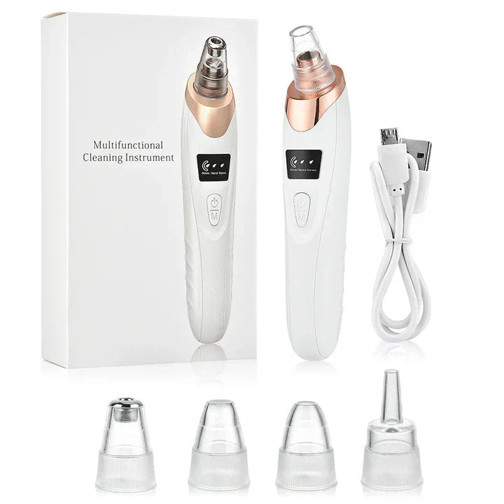 Blackhead Removal Device with Vacuum – Electric Facial Cleansing Tool
