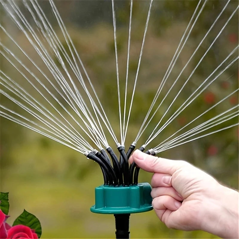 12-in-1 Garden Irrigation System – Adjustable 360-Degree Sprinkler for Efficient Garden Watering