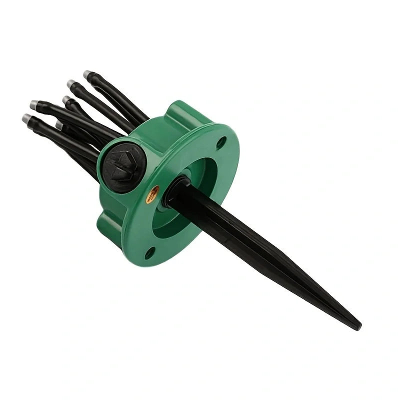 12-in-1 Garden Irrigation System – Adjustable 360-Degree Sprinkler for Efficient Garden Watering