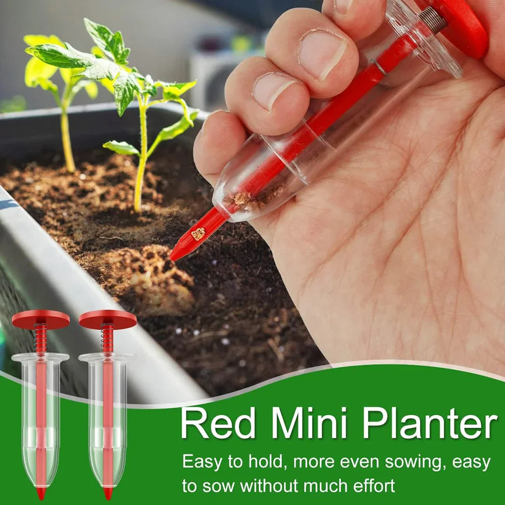 Precise Needle Seed Sower for Gardening – Even Seed Dispenser for Accurate Planting